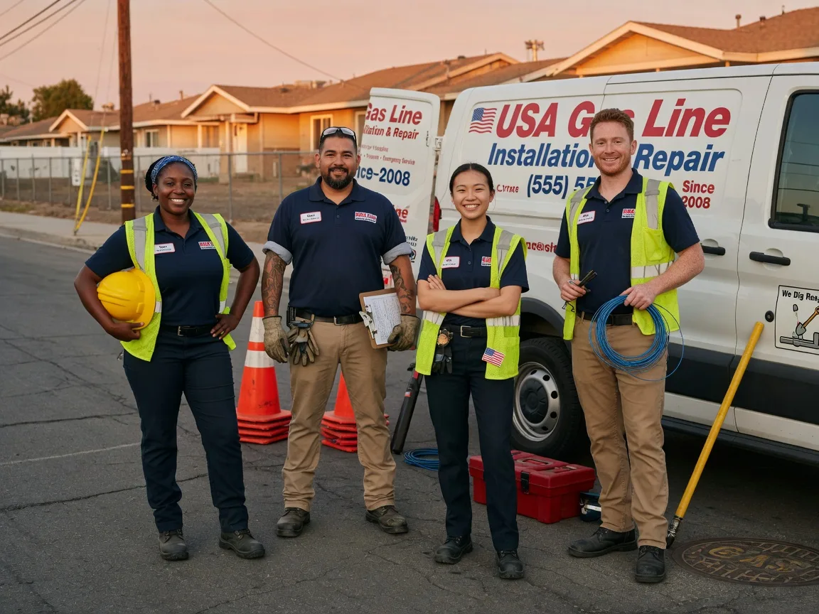 Gas Line Installation company in Challenge, CA